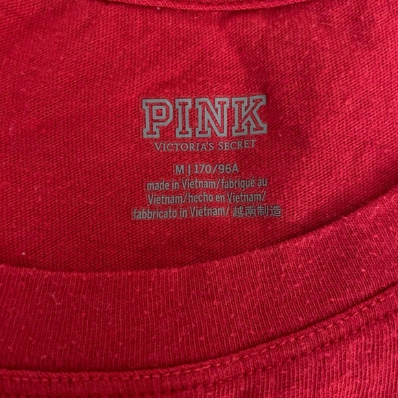 PINK - red shirt
Size - M
New condition 
Stainless - Picture 3 of 3